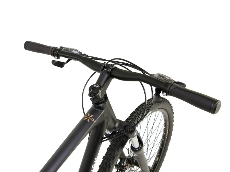 Raleigh Strada X Hybrid Mountain Bike Black/Gold-4